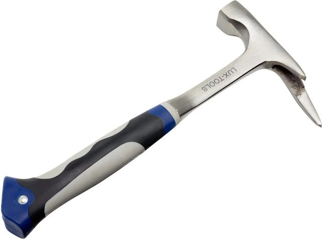 LUX-TOOLS Latthammer Comfort aus Ganzstahl in Silber, 770 g - Bild 1
