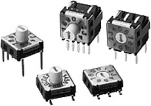 Omron Codierschalter A6KS-102RS in Schwarz - Bild 1