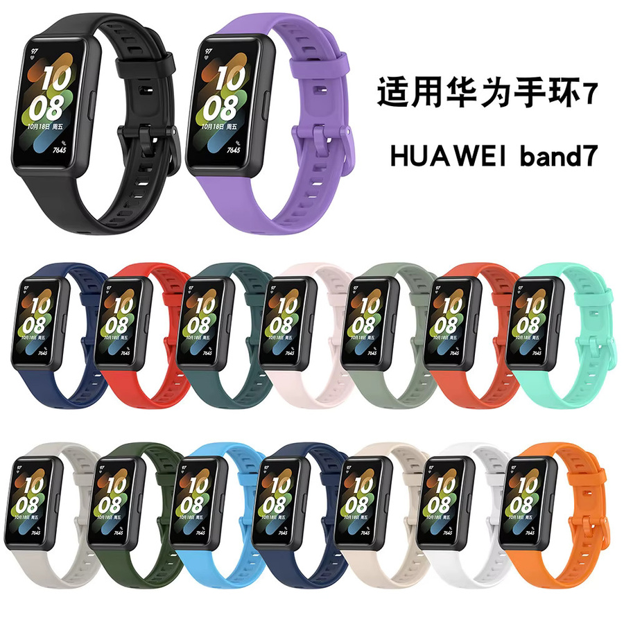 Huawei Smart-Armband Silikon, Schwarz, Unisex - Bild 5