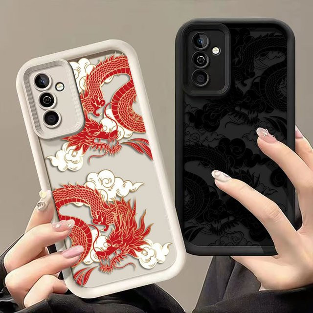 Silikon-Handyhülle mit Drachenmuster für Google Pixel 7 7A 8 8A 9 9A 10 Pro XL 5G in Multicolour - Bild 1