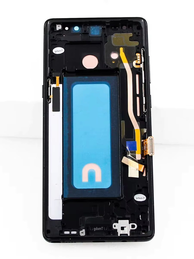 Samsung Note 8 LCD-Bildschirm mit Rahmen und Digitizer-Baugruppe als Touchscreen-Ersatz für N950F N950U N950W N950FD in Schwarz oder Violett - Bild 5