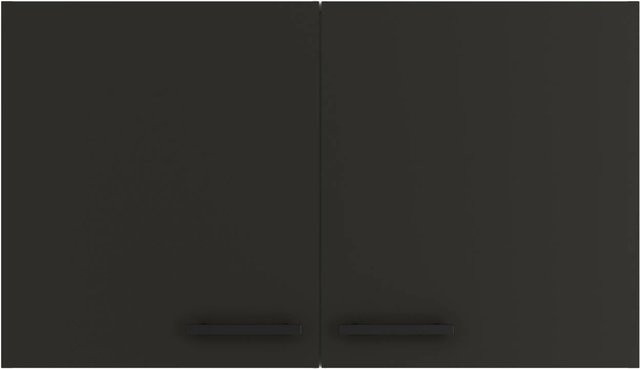 OPTIFIT Madrid420 Küchen-Oberschrank in Anthrazit Matt mit Breite: 100 cm - Bild 1