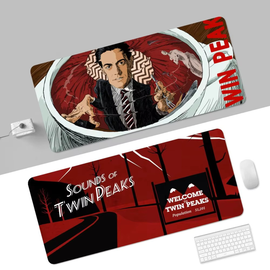 T-TWIN-PEAKS XXL Gaming Mauspad in Multicolour für Laptop und Notebook - Bild 2
