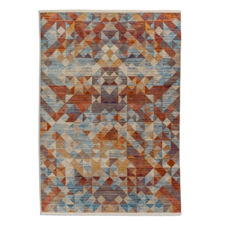 Schöner Wohnen Teppich Mystik Dreiecke in Vintage-Optik, Bunt, B/T: 200 x 285 cm - Bild 2