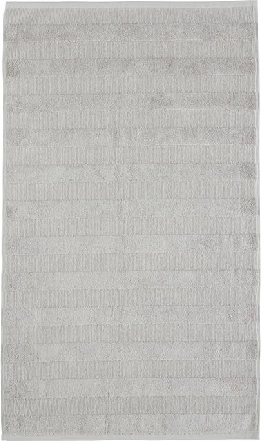 Premium Living Badematte Chris in Silber, gestreift, aus Baumwolle, Breite: 60 cm, Länge: 100 cm - Bild 1