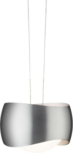 Oligo Curved Slack-Line LED-Pendelleuchte 1-flammig aus Aluminium in Silber mit Tunable White und Casambi-Steuerung - Bild 1