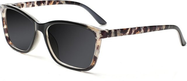 TUREZING Sonnenbrille, quadratisch, Kunststoff, grau, mehrfarbig, Unisex - Bild 1