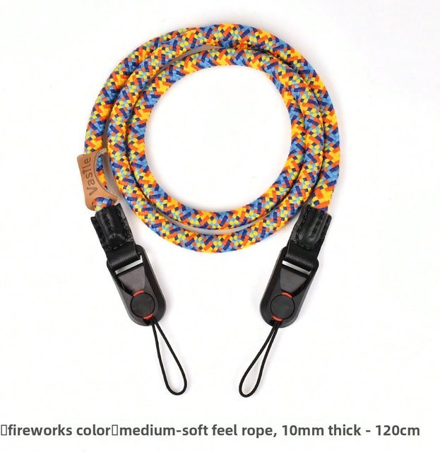 XYNN Kamera-Schultergurt mit Schnellverschluss als Crossbody-Gurt und Nackenband für SLR- und spiegellose Kameras, Multicolor - Bild 1