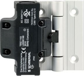 Schmersal Scharnierschalter TESZ1102/S schutzisoliert in Schwarz mit IP65 Schutzart - Bild 1