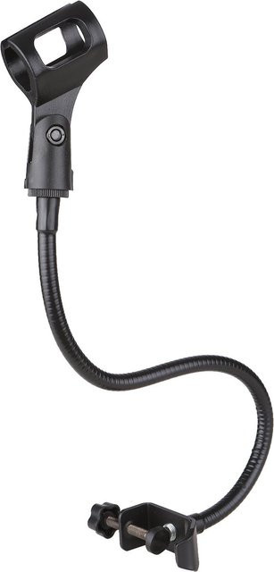 Meterk Mikrofonhalterung als Schwanenhals und Teleskopständer für Desktop, Schwarz - Bild 1