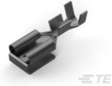 TE Connectivity 160739-2 Tape auf Vollrolle, Schwarz - Bild 1
