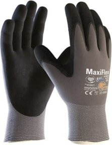 ATG Handschuh MaxiFlex Ultimate AD-APT Gr. 10 in Schwarz und Grau mit Nitrilbeschichtung - Bild 1