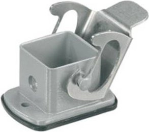 Weidmüller HDC 04A ALU Anbaugehäuse aus Aluminium in Silber - Bild 1