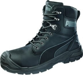 Puma Safety Conquest Black CTX High S3 Sicherheitsstiefel aus Leder in Schwarz, Größe 47 - Bild 2