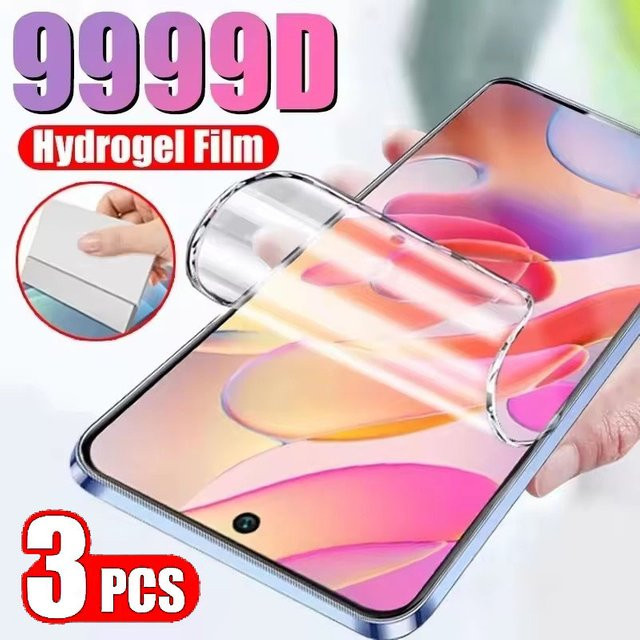 3er Pack Hydrogel-Displayschutzfolie für OPPO A74 A54 A72 5G A53 A52s in Transparent - Bild 1