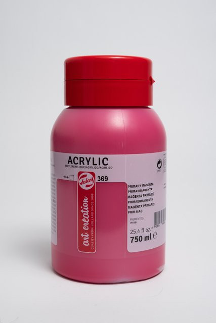 Talens Art Creation Acrylfarbe Primärmagenta 369, 750 ml - Bild 1