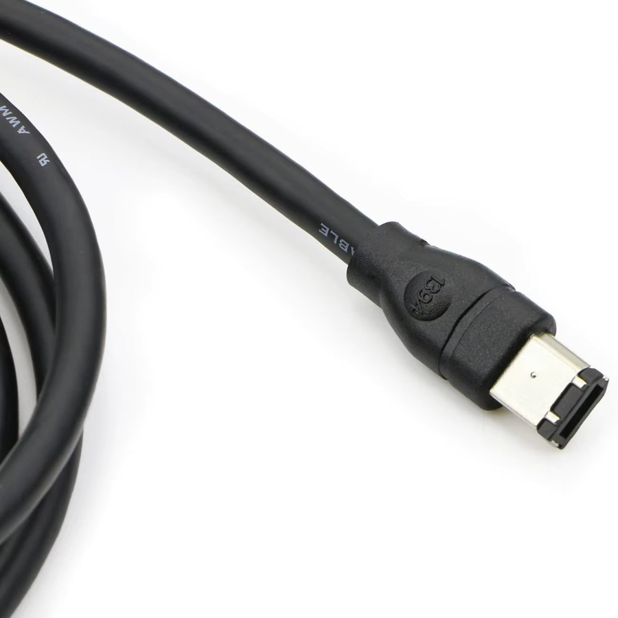 BSN IEEE1394A Firewire Datenkabel 6P auf 6P in Schwarz - Bild 5