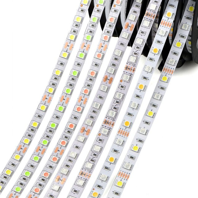 MALITAI RGBW LED-Streifen 5m, 12V SMD 5050 mit 60 LEDs/m, Multicolour Dekolicht - Bild 1