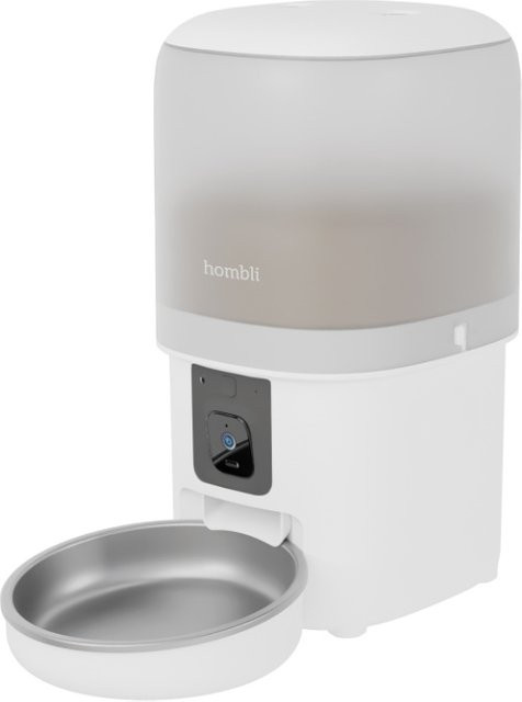 Hombli Smarter Futterspender für Haustiere mit 2MP-Kamera in Weiß - Bild 1