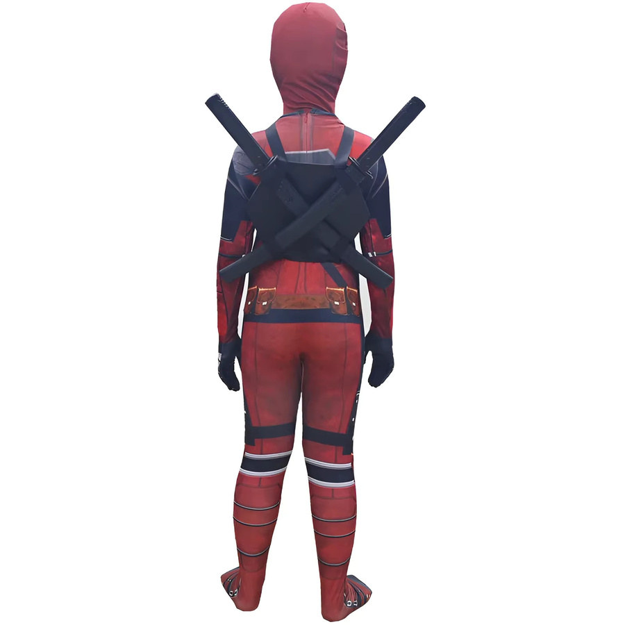 Hot Toys Deadpool Superhelden-Kostüm, Overall, Rot - Bild 3