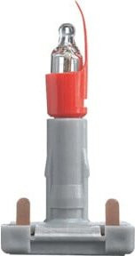 Busch-Jaeger Glimmlampe 230V 0,4mA steckbar transparent aus Glas - Bild 1