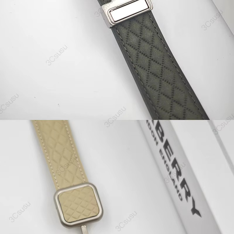 Uhrenarmband Rindsleder, Schwarz, Unisex - Bild 4