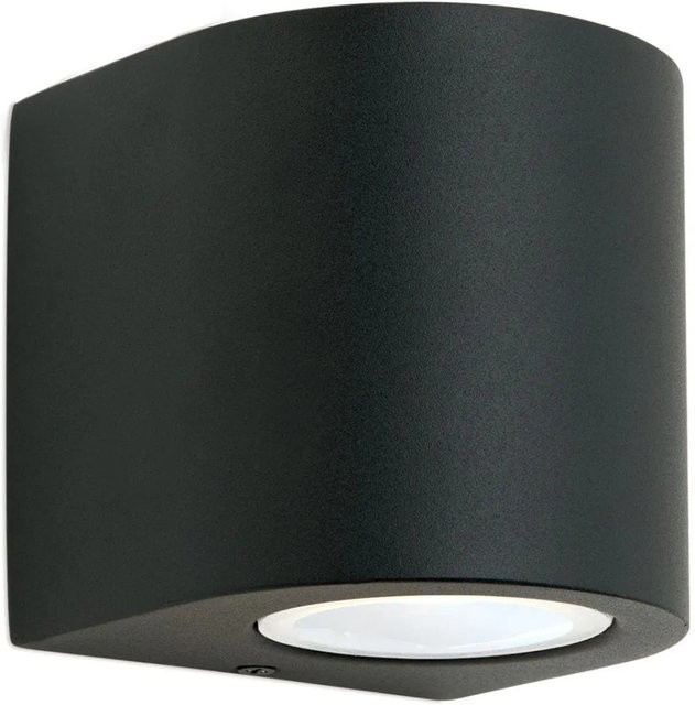 Orion Leuchten LED Außen Wandleuchte in Anthrazit mit 13W und GU10 Downlight - Bild 1