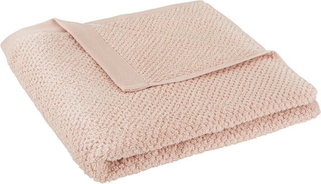 Modern Living Duschtuch Luise aus Baumwolle in Rosa, B: 70 cm, L: 140 cm - Bild 1