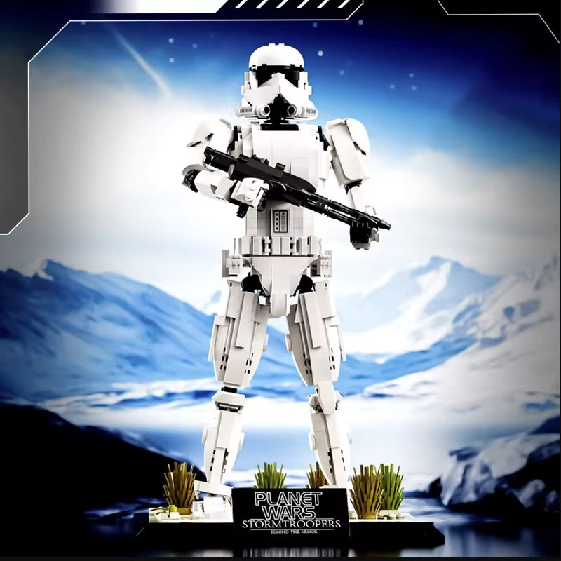 Hot Toys Star Wars Imperial Stormtrooper Soldat, Bausteine, 1970 Teile - Bild 4
