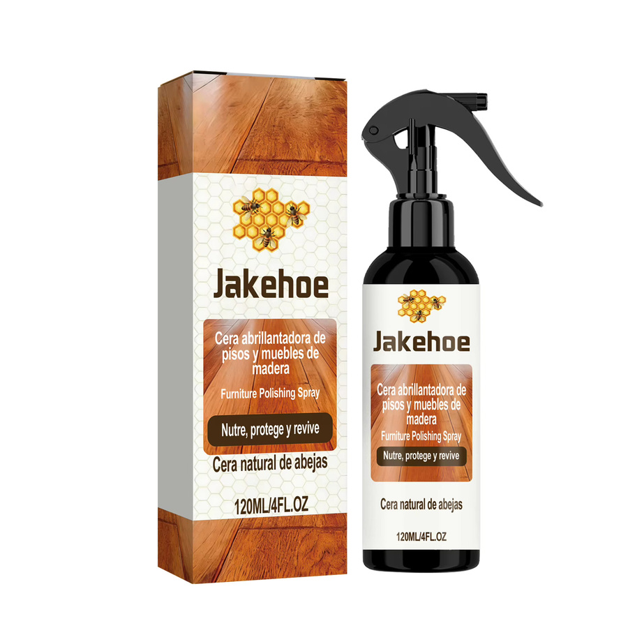 JAKEHOE Holzpflege-Spray Möbelpolitur mit Glanzverstärker und Oberflächenschutz, 120 ml - Bild 5