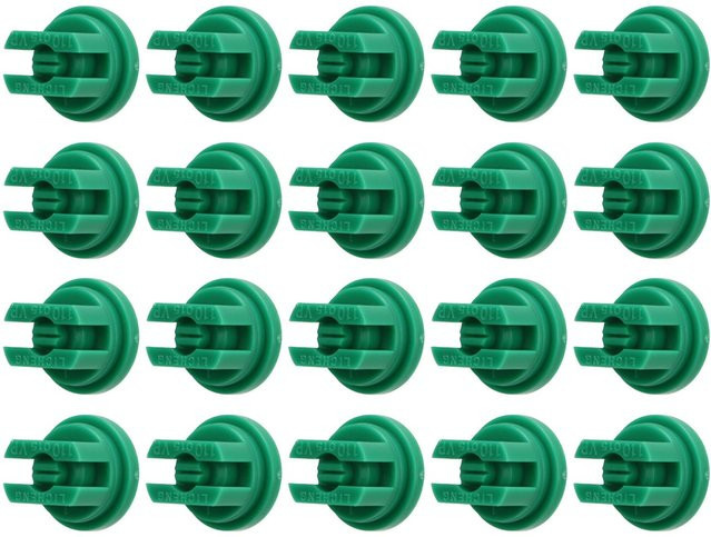 20 Stück Flachstrahldüsen aus Kunststoff für den Pflanzenschutz von Fishine in Blau - Bild 1