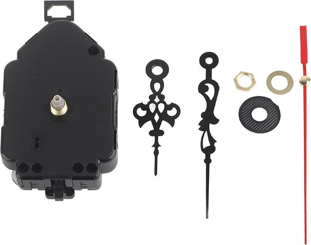 Tooarts Quarz Wanduhr Uhrwerk Pendelmechanismus, Schwarz, Unisex - Bild 1