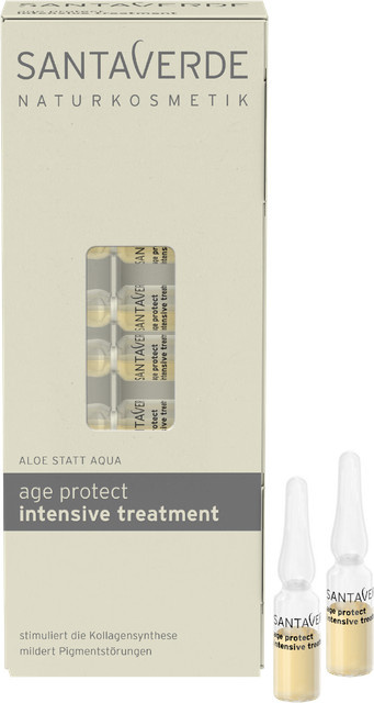 Santaverde Age Protect Intensive Treatment Serum, Aloe Vera, Hyaluronsäure, Empfindliche Haut - Bild 1
