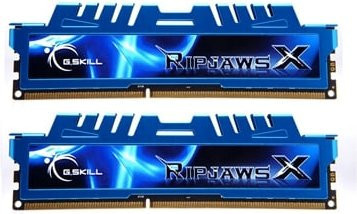 G.Skill RipjawsX DDR3 RAM Kit 16GB (2 x 8GB) 2133 MHz in Blau - Bild 1