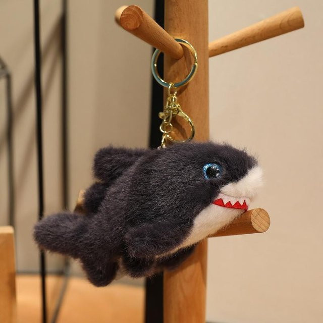 Yiran toy Meeres-Tier Plüschtier, Seelöwe Robbe Seepferdchen, Schwarz - Bild 1