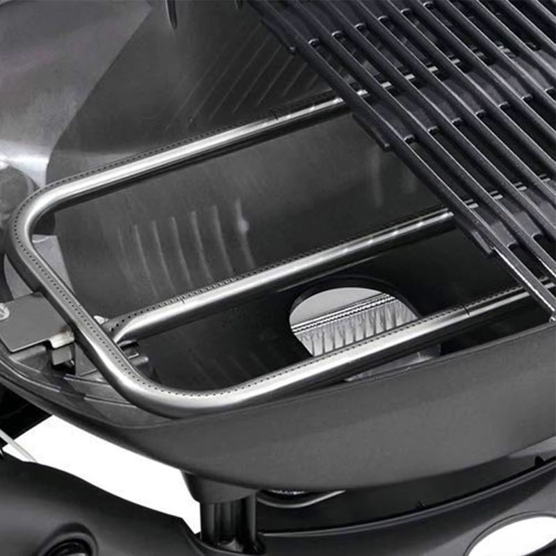 Weber Ersatz-Gasbrennerrohr aus Edelstahl in Silber für Weber Q300, Q320, Q3000 und Q320 Gasgrills - Bild 3