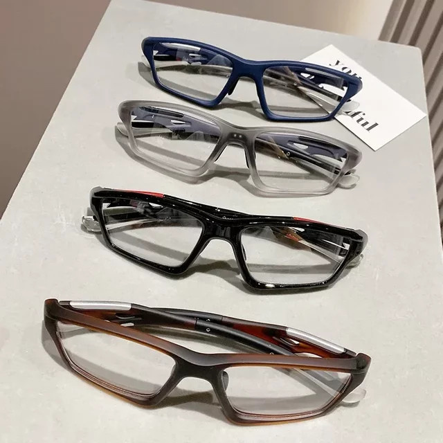 MDOD Sportbrille, TR90, Vollrand, rechteckig, Photochrome, Anti Blaulicht - Bild 1