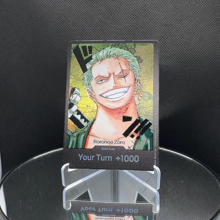 Bandai One Piece DON-Karte, Englische Texturierte Folienkarte, Piraten - Bild 3