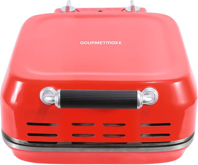 GOURMETmaxx Elektro-Pizzaofen in Rot - Bild 1