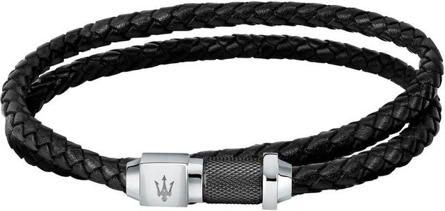 Maserati Jewels Armband, Edelstahl, Schwarz, Herren - Bild 1