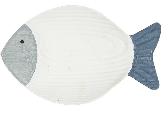 Rico Design Schale Fischform maritim B: 24 cm, H: 15 cm - Bild 1