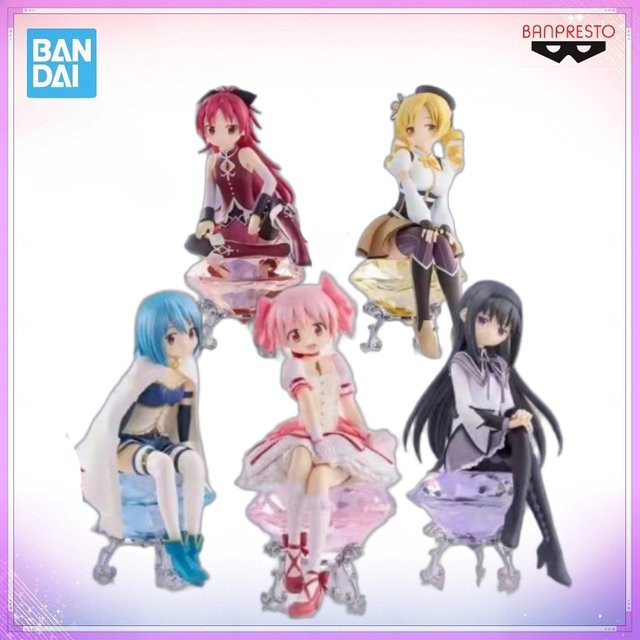 Bandai Puella Magi Madoka Magica Madoka Kaname Miki Sayaka Akemi Homura Tomoe Mami Sakura Kyouko Anime - Bild 1