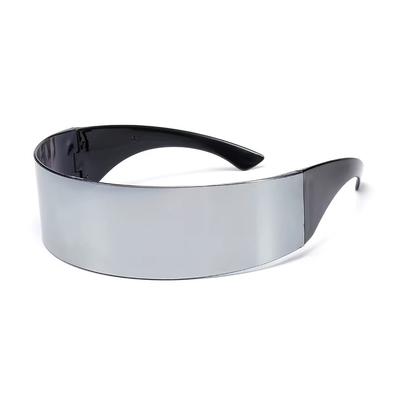 Klassnum Sonnenbrille, schmal, randlos, Unisex, Kunststoff - Bild 3
