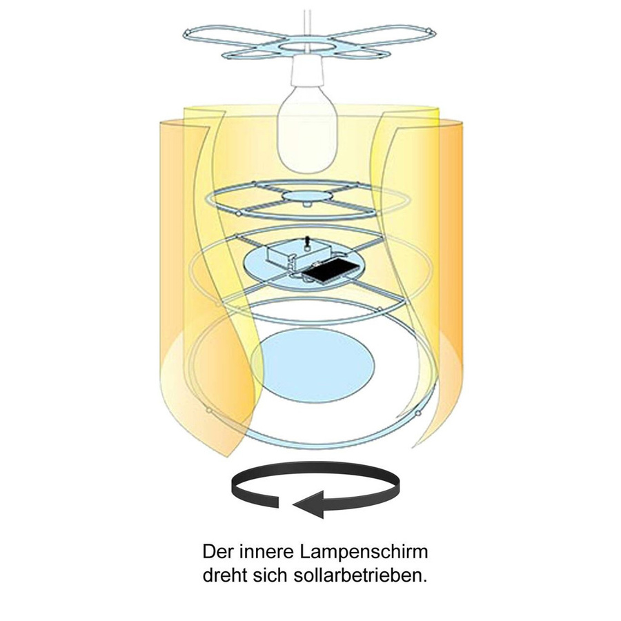 Niermann Dreh-Pendelleuchte Explore bunt Kunststoff, Durchmesser: 25 cm, E27 - Bild 2