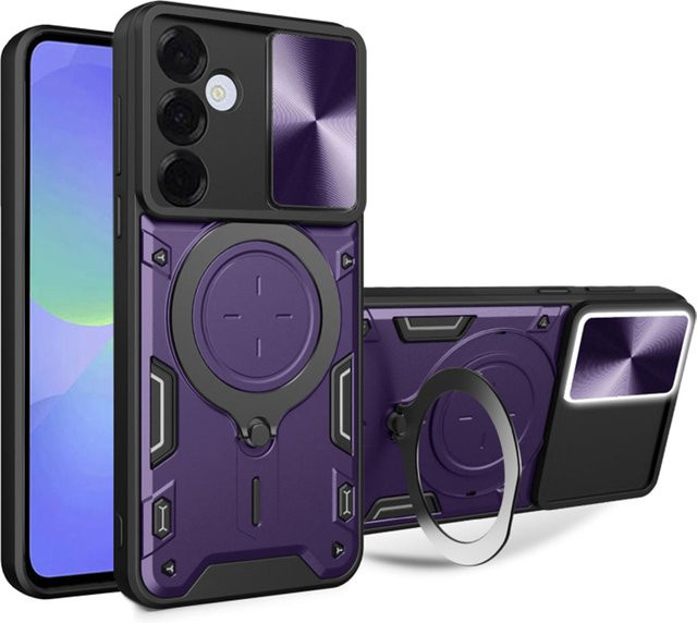 Techsuit CamGuard Pro Schutzhülle für Samsung Galaxy A36 in Lila - Bild 1
