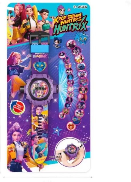 Yiran toy 1 Digitaluhr, Kunststoff, Blau, Kinder - Bild 1