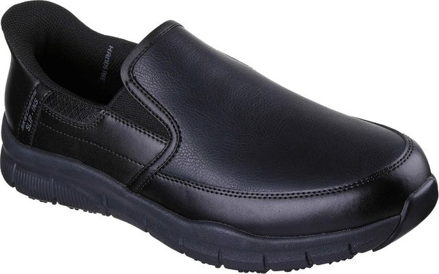 Skechers Arbeitsschuhe Broxtin Nampa Herren Schwarz Leder Größe 43 - Bild 1