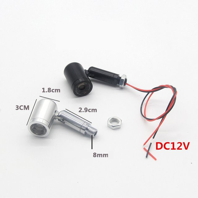 ROANJUNYH Mini LED USB Scheinwerfer 3W in Silber zur Schrank- und Desktop-Beleuchtung - Bild 1