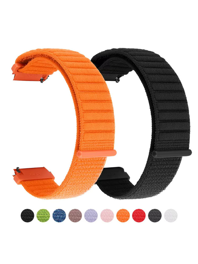Xiaomi Uhrenarmband Nylon, 22 mm, Schwarz, Unisex - Bild 5