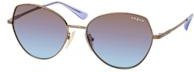 Vogue VO 4330S Sonnenbrille, Quadratisch, Vollrand, Metall, Damen, Multicolour - Bild 1